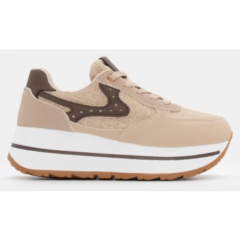 sneakers σε συνδυασμό χρωμάτων & strass σε προσφορά