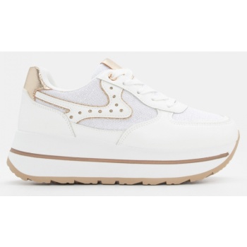 sneakers σε συνδυασμό χρωμάτων & strass σε προσφορά