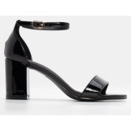  πέδιλα με μπαρέτα - μαύρο