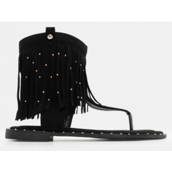 flat σανδάλια boho με διακοσμητικά σε προσφορά