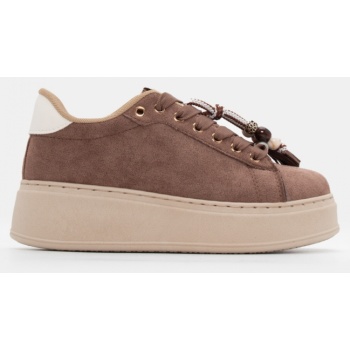 sneakers με διακοσμητικές χάντρες  σε προσφορά