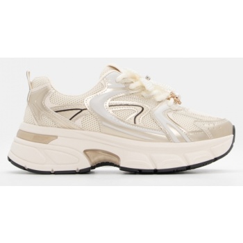 sneakers με διακοσμητικό λουλούδι από σε προσφορά