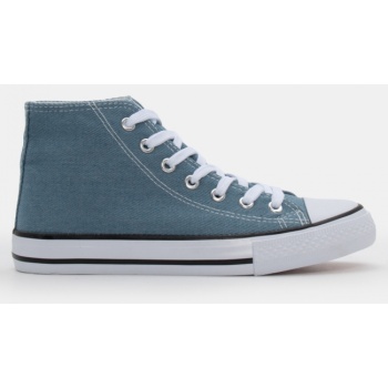sneakers μποτάκια - denim σε προσφορά