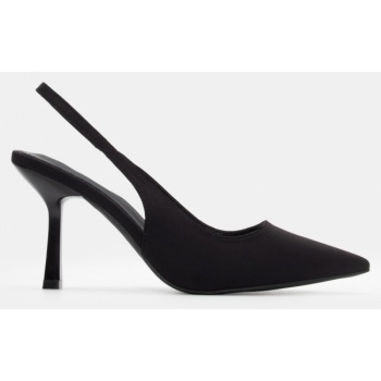 γόβες μυτερές slingback - μαύρο σε προσφορά