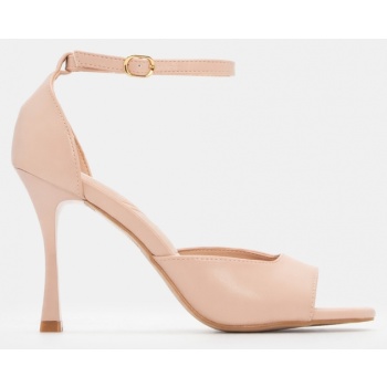 πέδιλα με μπαρέτα - nude σε προσφορά