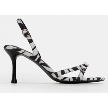 πέδιλα με λουράκια & το΄κα - zebra σε προσφορά