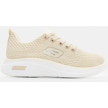 sneakers με δίχτυ - μπεζ σε προσφορά