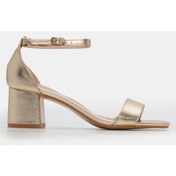 πέδιλα με μπαρέτα - χρυσό σε προσφορά