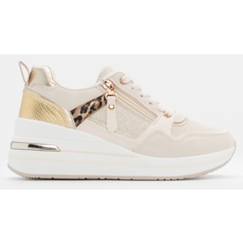 sneakers δίσολα με strass & φερμουάρ  σε προσφορά