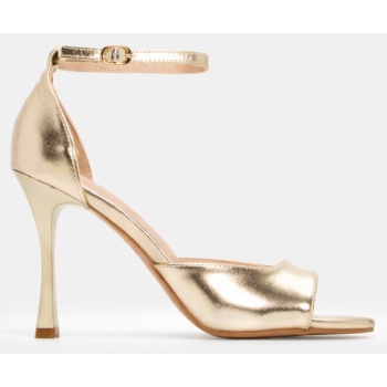 πέδιλα με μπαρέτα - χρυσό σε προσφορά