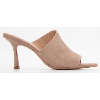 mules μυτερά με φαρδιά φάσα  σε προσφορά