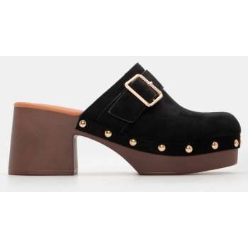 clogs με διακοσμητικό λουράκι & τρούκς σε προσφορά