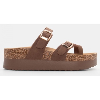 σανδάλια flatform με λουράκια & τόκες  σε προσφορά