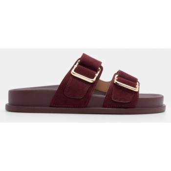 σανδάλια flatform με διπλά λουράκια  σε προσφορά