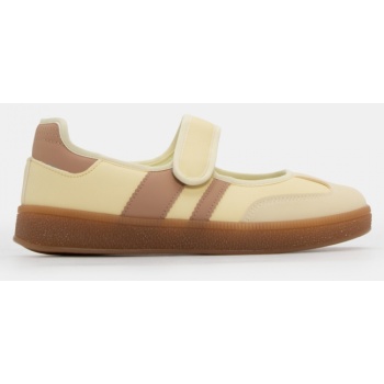 sneakers μπαλαρίνες με λουράκι sctrach σε προσφορά