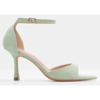 πέδιλα μυτερά με μπαρέτα - βεραμάν σε προσφορά