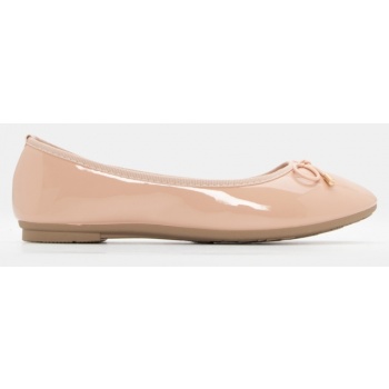 μπαλαρίνες με διακοσμητικό φιόγκο - nude σε προσφορά