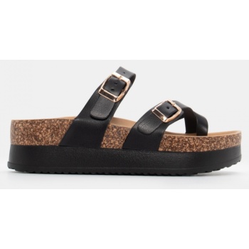 σανδάλια flatform με λουράκια & τόκες  σε προσφορά