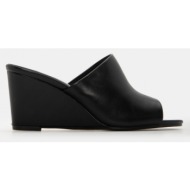  πλατφόρμες με φαρδιά φάσα - μαύρο