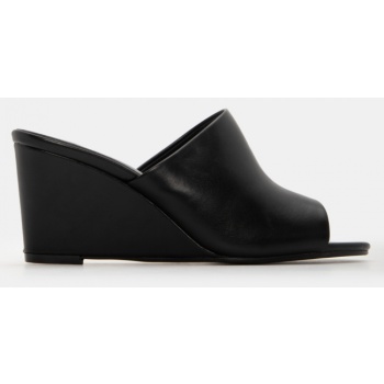 πλατφόρμες με φαρδιά φάσα - μαύρο σε προσφορά