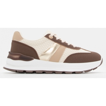 sneakers σε συνδυασμό χρωμάτων & υλικών σε προσφορά