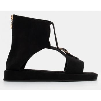 σανδάλια flatform με φερμουάρ από πίσω σε προσφορά