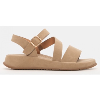 σανδάλια flatform με λοξό λουράκι  σε προσφορά