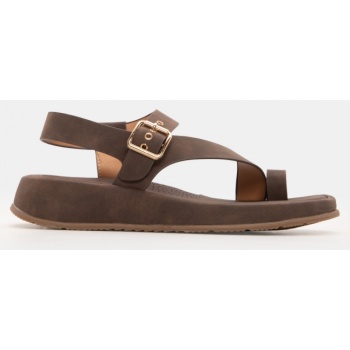 σανδάλια flatfrom με χιαστί λουράκι  σε προσφορά