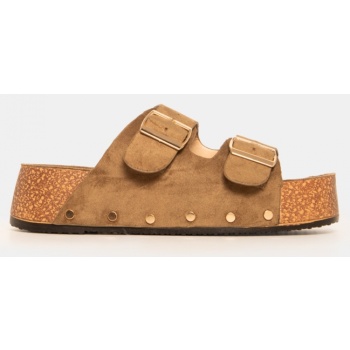 σανδάλια flatform με διπλές τόκες  σε προσφορά