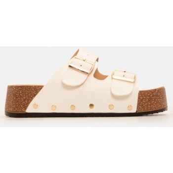 σανδάλια flatform με διπλές τόκες  σε προσφορά