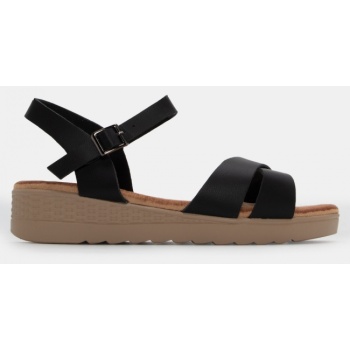 σανδάλια flatform με χιαστί λουράκια  σε προσφορά