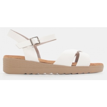 σανδάλια flatform με χιαστί λουράκια  σε προσφορά