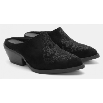 clogs western μυτερά - μαύρο σε προσφορά