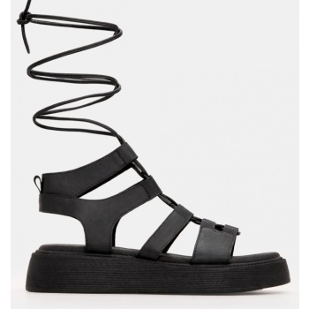 σανδάλια flatform gladiator - μαύρο σε προσφορά