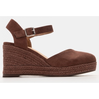 πλατφόρμες εσπαντρίγιες με τόκα - καφέ σε προσφορά