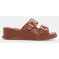  πλατφόρμες με διπλές τόκες - κάμελ