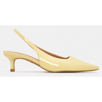 γόβες slingback μυτερές - κίτρινο σε προσφορά