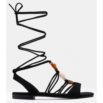 flat σανδάλια gladiator με σε προσφορά