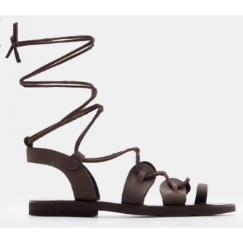 luigi design - δερμάτινα flat σανδάλια σε προσφορά