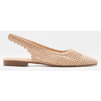 γοβάκια slingback με πλεκτό σχέδιο  σε προσφορά