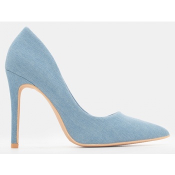 γόβες μυτερές - denim σε προσφορά