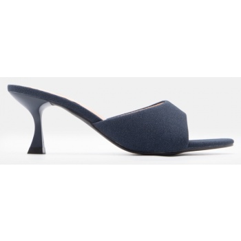 mules με φαρδιά φάσα - μπλε σκούρο σε προσφορά