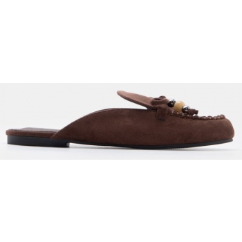mules loafers με διακοσμητικό φιόγκο  σε προσφορά