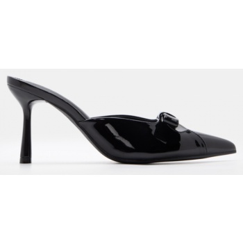 mules μυτερά με διακοσμητικό φιόγκο  σε προσφορά