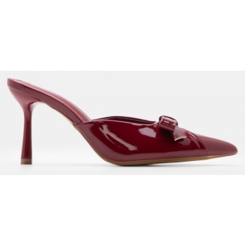 mules μυτερά με διακοσμητικό φιόγκο  σε προσφορά