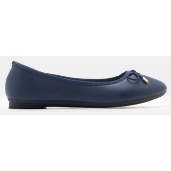 μπαλαρίνες με διακοσμητικό φιόγκο - μπλε σε προσφορά