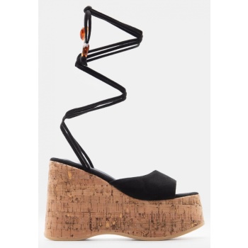 πλατφόρμες lace up με διακοσμητικές σε προσφορά