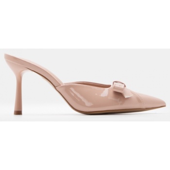 mules μυτερά με διακοσμητικό φιόγκο  σε προσφορά