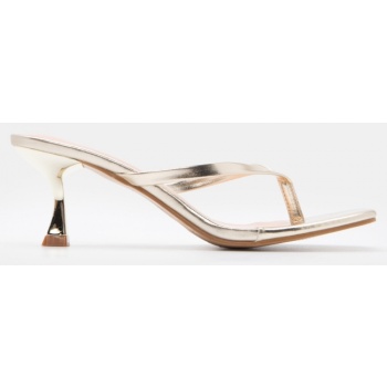 luigi design - mules με λουράκι - χρυσό σε προσφορά