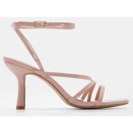  luigi design - πέδιλα με λουράκια & μπαρέτα - μπεζ